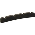 Graph Tech PT 1215 00 Black TUSQ XL Slotted Bass Nut 4-String - Electric, F-Style (J), Curved