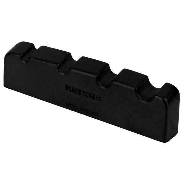 Graph Tech PT 1260 00 Black TUSQ XL Slotted Nut För Kala U-Bass, 4-strängad, breda spår