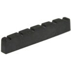 Graph Tech PT 1600 00 Black TUSQ XL Slotted Bass Nut 6-Cuerdas Eléctrico Plano