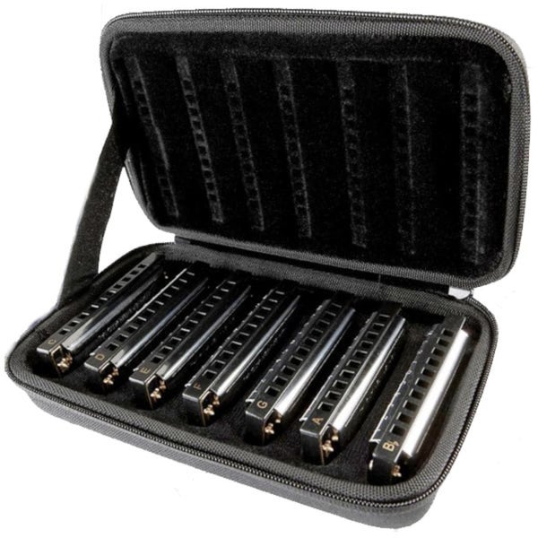 Hohner Blues Band 7 Harmonica Set set di 7 armoniche diatoniche