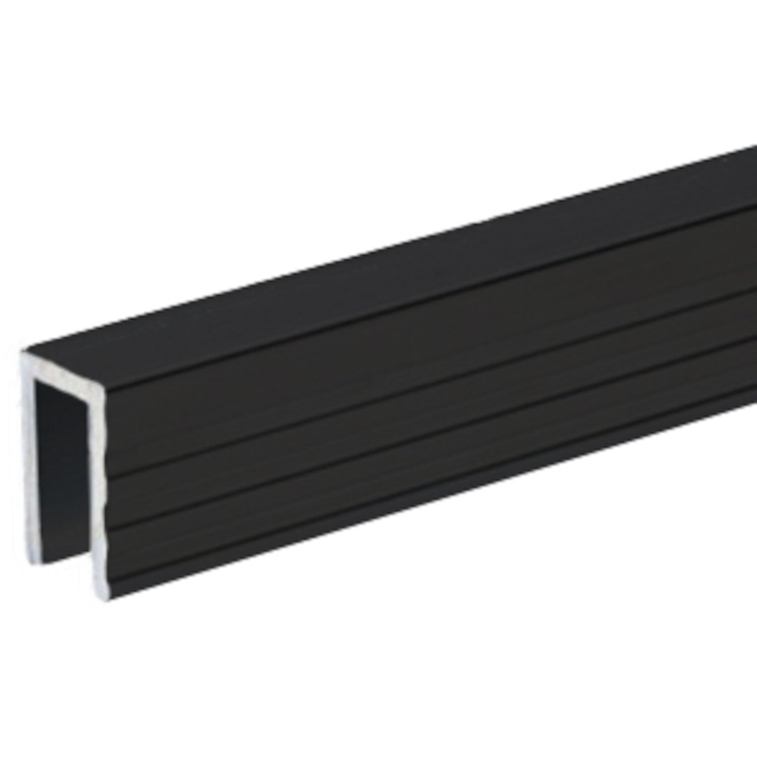 Adam Hall 6200BLK Aluminium Capping Channel for 7 mm Dividin | Bax Music