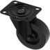 Adam Hall 372151BLK Swivel castor 100 mm, svart