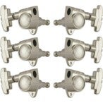 Grover 109-18N Super Rotomatics 18:1 Gear Ratio, 3+3, Nickel Macchine per accordare la chitarra