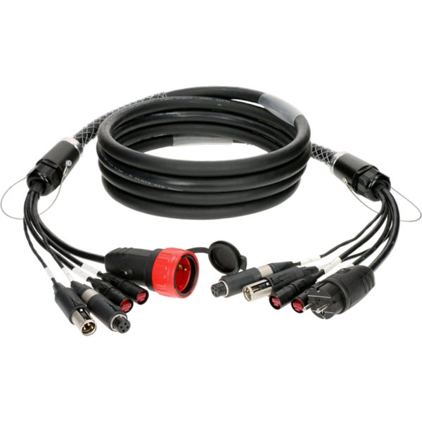 Klotz H4WCCEX025 Klotz Hybridkabel 25m med etherCON 25m