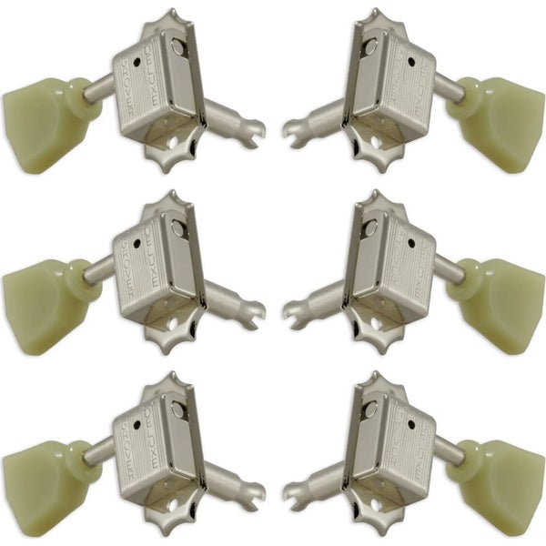 Grover 133CK Deluxe Guitar Machines w Keystone Button,3+3,Chrome Afinadores de guitarras