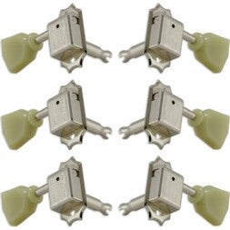Grover 133CK Deluxe Guitar Machines w Keystone Button,3+3,Chrome Afinadores de guitarras