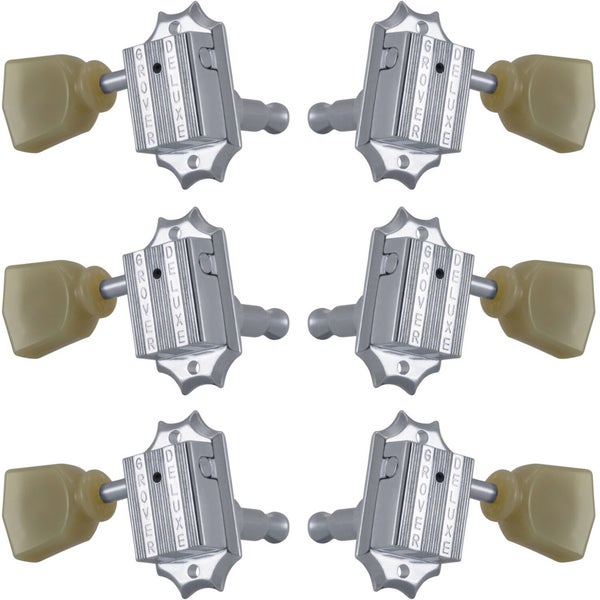 Grover 135C Vintage Guitar Machine Heads,3+3,Chrome Afinadores de guitarra