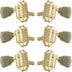 Grover 135G Vintage Guitar Machine Heads,3+3,Gold Afinadores de guitarra