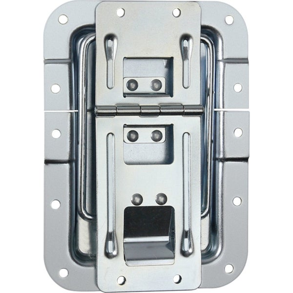 Adam Hall 270837 Lid Stay Large Cranked with Hinge and Click-Stop Fu arrêtoir de couvercle avec fonction "Click-Stop"