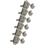 Grover 136N6 Vintage Deluxe Guitar Machine Heads,6-in-Line,Nickel Afinadores de guitarra acabado níquel