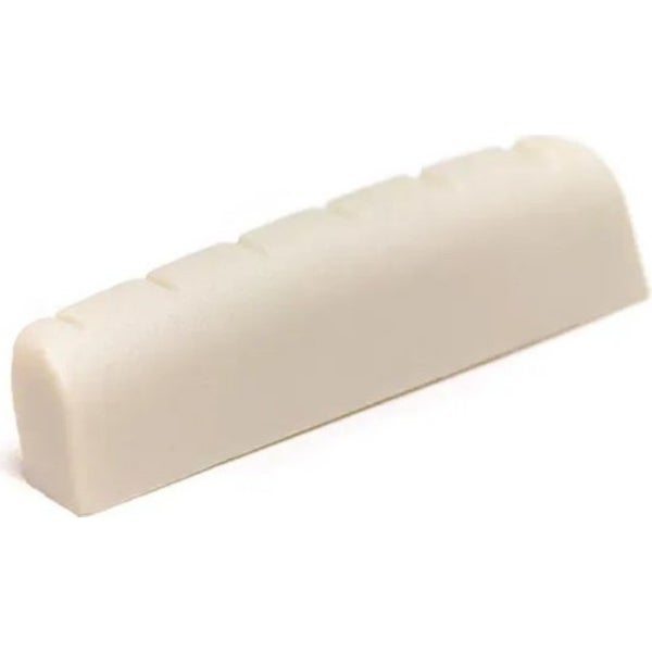 Graph Tech PQ M600 00 TUSQ Acoustic Guitar Nut Sluttande botten, stängd