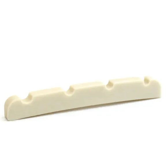 Graph Tech PQL 1215 00 TUSQ XL J-Style Bass Nut Curved bottom, slotted, 4-string, 0.125 width