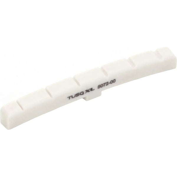 Graph Tech PQL 5072 00 TUSQ XL Slotted Guitar Nut (radio de 7,25") Eléctrico, estilo F, curvo/plano
