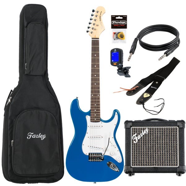 Fazley Classic Series FST118 Blue startpaket för elgitarr