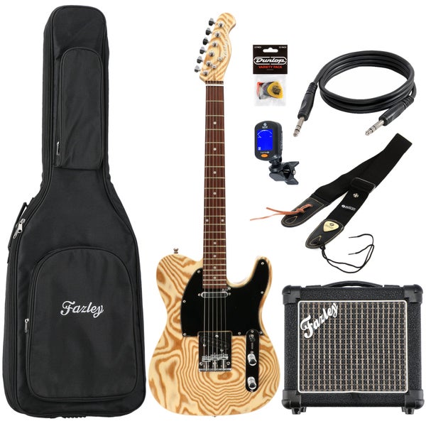 Fazley Classic Series FTL218 Exotic Wood pack débutant guitare électrique