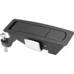 Adam Hall 1655 Lever Latch Metal black Cerradura de palanca para puertas de servicio