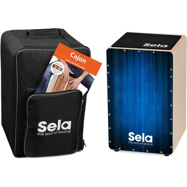 Sela SE-062 Varios Cajon Blue paquete con mochila, cajón y material didáctico