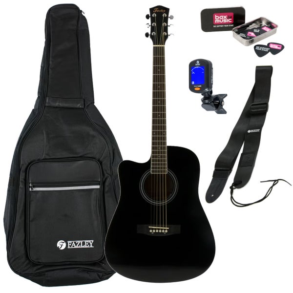 Fazley W40-BK LH kit di avviamento alla chitarra western