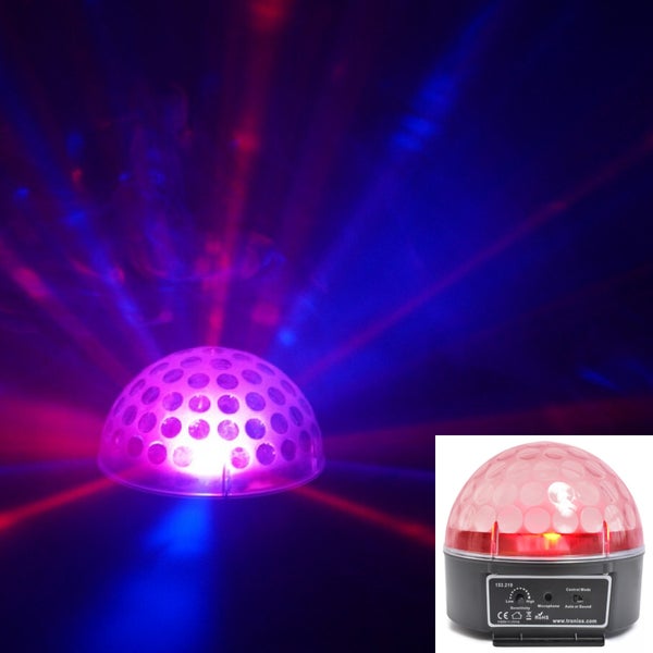 BeamZ Magic Jelly DJ Ball LED RGB effet contrôlé par la musique