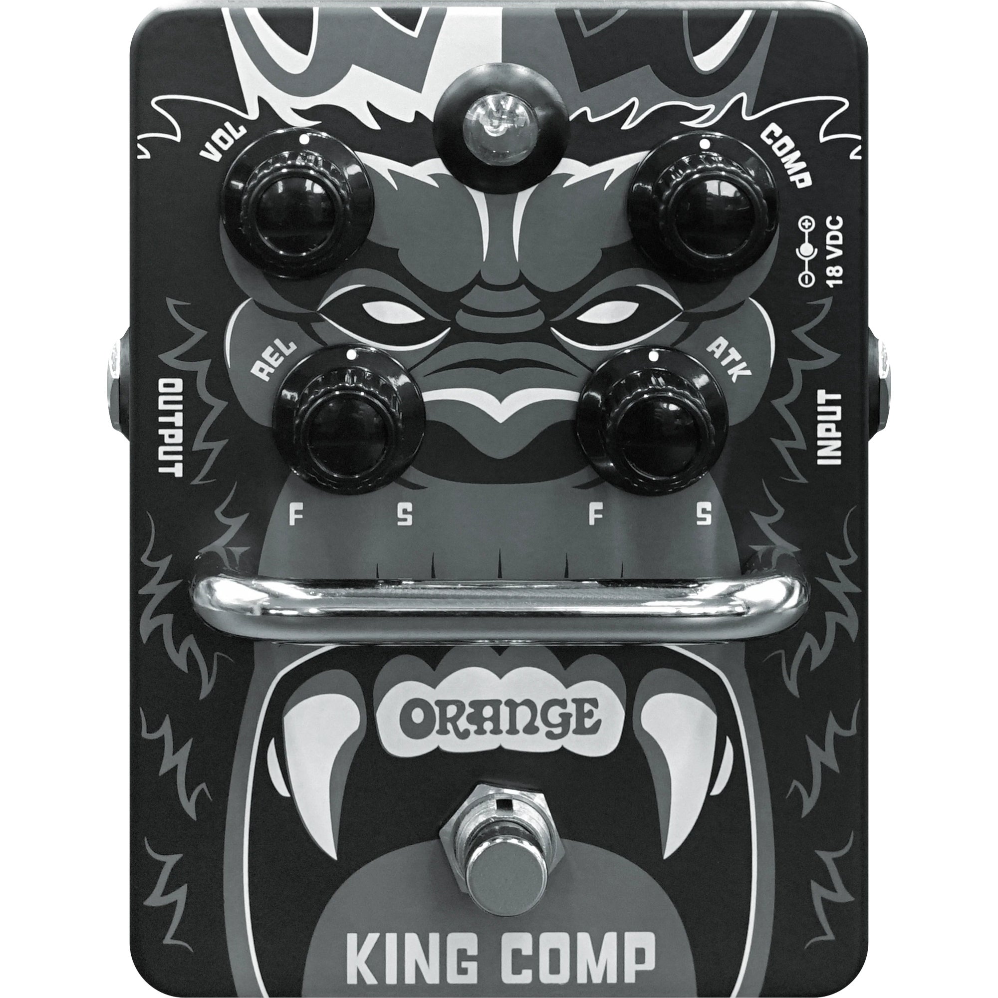 Kuing Comp Orange King Comp kompressor effektpedal | Bax Music