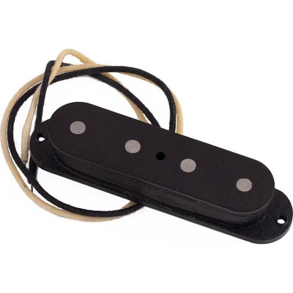 Lollar Original P-Bass Bobina simple, mástil y puente, negro (2x)