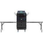 Innox IX-BK-TR-1416U-2T Tour rack con combo de 2 mesas