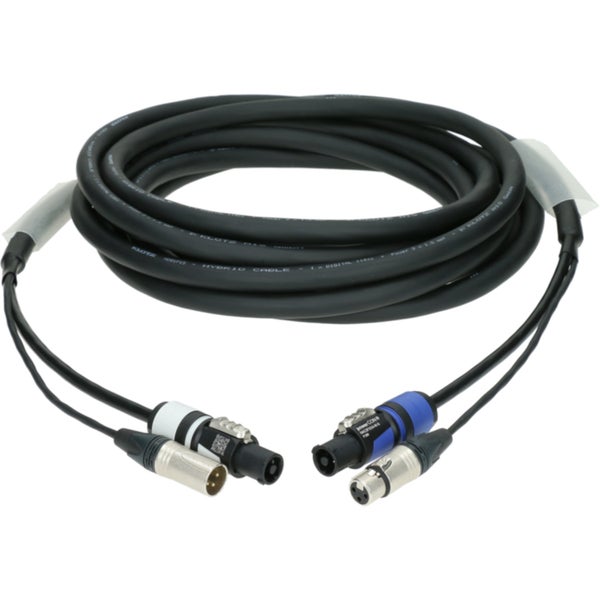 Klotz H1A33NA001.5 DMX & power 3G1.5 hybrid cable XLR 3p+powerCON