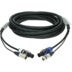 Klotz H1A33NA005 DMX & power 3G1.5 hybrid cable XLR 3p + powerCON