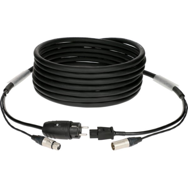 Klotz H1A33NI015 audio & power 3G1.5 hybrid cable XLR 3p + Schuko => IEC
