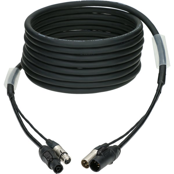 Klotz H1A33NT010 DMX & power 3G1.5 hybrid cable XLR 3p + powerCON TRUE1