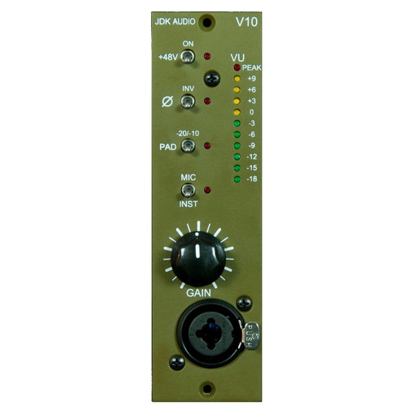 JDK Audio V10 preamplificador de micrófono en formato pequeña 