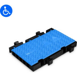 Defender MIDI 5 2D BLU HALF MID SECTION Modulair kabelbeschermingssysteem, blauw