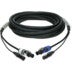 Klotz H1A55NA015 DMX & power 3G1.5 hybrid cable XLR 5p + powerCON