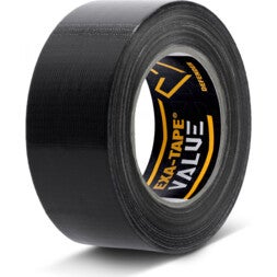 Defender EXA-TAPE® VALUE B 50 Kabeltejp | Svart | Glansig | 50 mm x 50 m