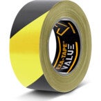 Defender DTEXAVBY50 - PVC warning tape Warning ribbon PVC black/yellow