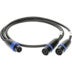 Klotz SYT4F-T4MB-00.6 SPUTNIK TOP & SUB speaker adapter speakON 4p F - 2x SpeakON 4p M 600 mm