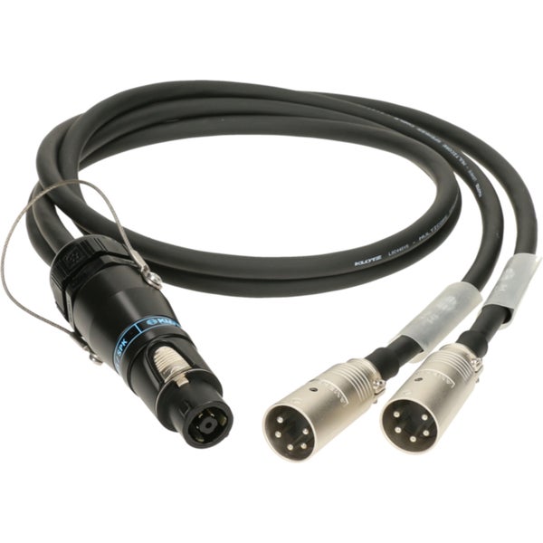 Klotz SYT8F-E5M-01.0 SPUTNIK Y speaker adapter speakON 8p F - 2x EP 5p M 1000 mm