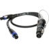 Klotz SYT8F-T4F-02.5 SPUTNIK Y speaker adapter speakON 8p F - 2x speakON 4p F 2500 mm