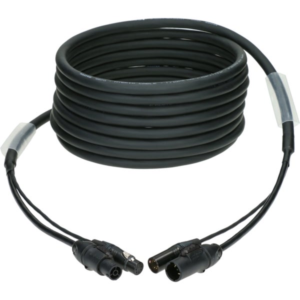 Klotz H1A55NT003 DMX & power 3G1.5 hybrid cable XLR 5p + powerCON TRUE1