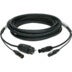 Klotz H1A55NU005 DMX & power 3G1.5 hybrid cable XLR 5p + Schuko => powerCON TRUE1