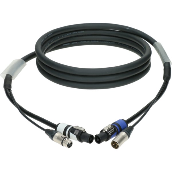 Klotz H1C33NN002 audio & power 3G2.5 hybrid cable XLR 3p+powerCON