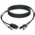 Klotz H1C33NP015 audio & power 3G2.5 hybrid cable XLR 3p + Schuko => powerCON