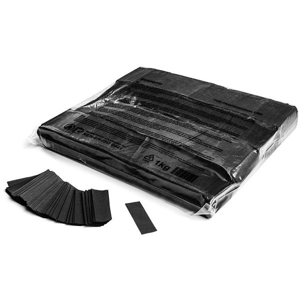 Magic FX CON01BL SF konfetti 55 x 17mm storpack 1kg svart