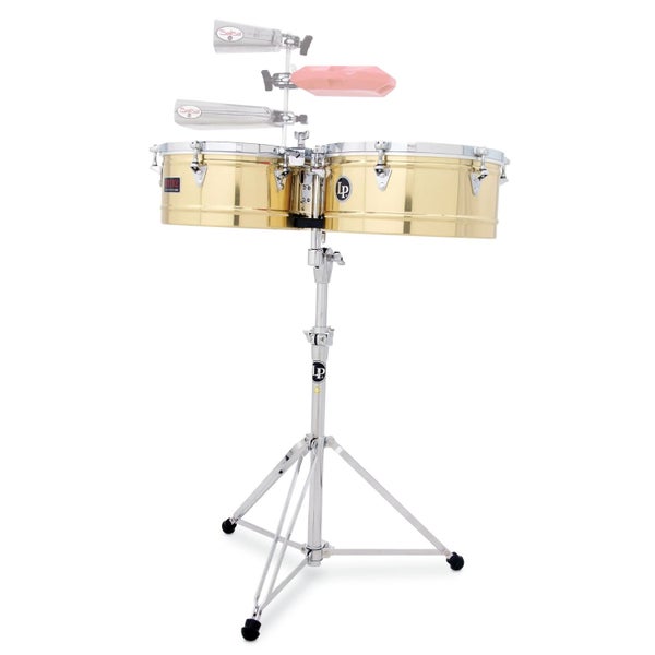 Latin Percussion LP1314-B Prestige 13" & 14" Timbales Timbales con carcasa de latón