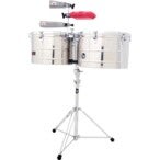 Latin Percussion LP1516-S Prestige 15" & 16" Thunder Timbales Timbales con sistema Top-Tuning