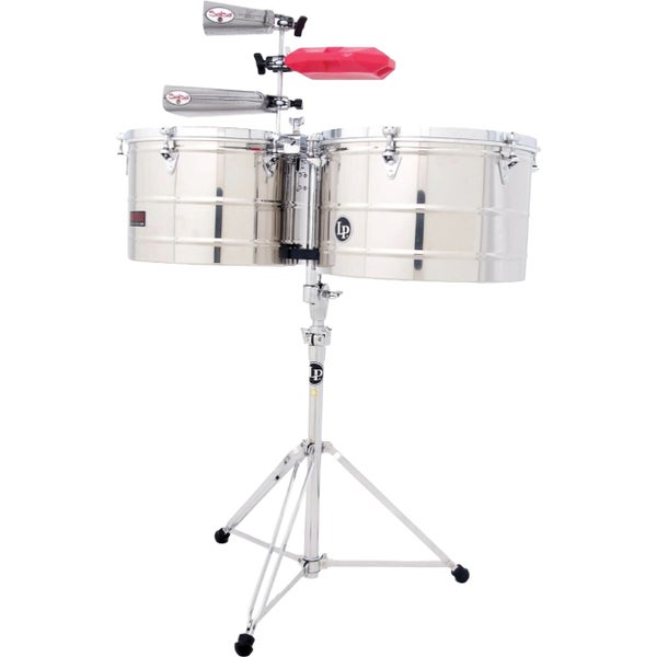 Latin Percussion LP1516-S Prestige 15" & 16" Thunder Timbales Timbales con sistema Top-Tuning