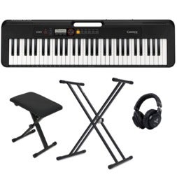 Casio CT-S200 Casiotone Black pack débutant clavier Basic