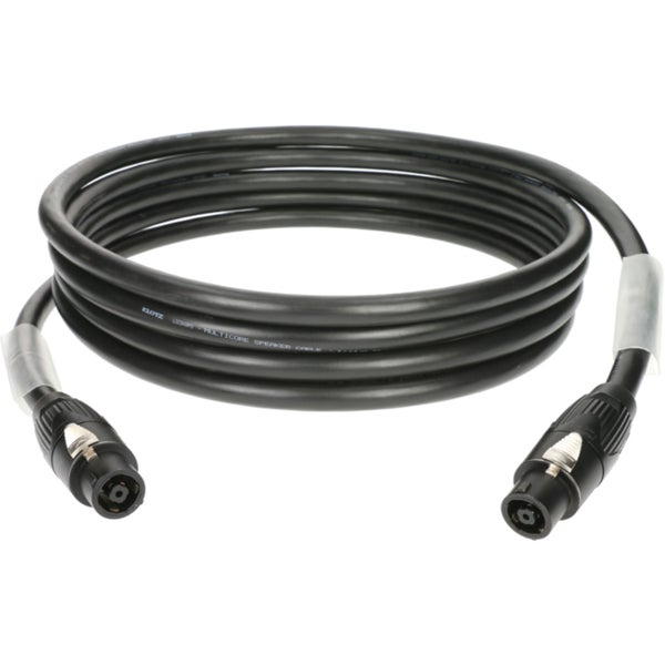 Klotz L84PSPMFF2000 8x 4.0 mm² speaker cable PUR speakON 8p F/F con carcasa metálica 20 m