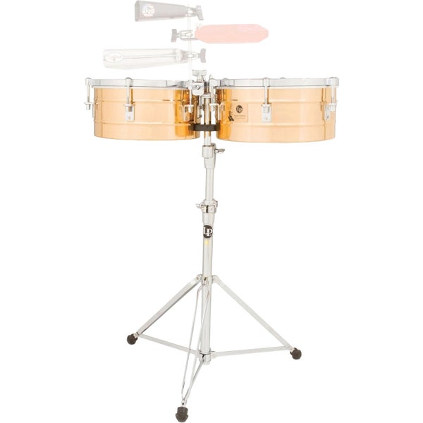 Latin Percussion LP256-BZ Tito Puente 13" & 14" Timbales Timbales de percusión de bronce