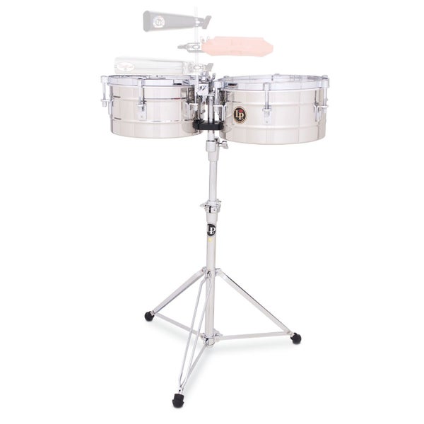 Latin Percussion LP255-S Tito Puente 12" & 13" Timbales acero inoxidable